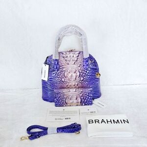NWT Brahmin VERY PERI Georgina w/Ady Wallet